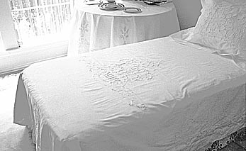 Lotus Style Hand Embroidery Duvet Cover
