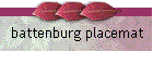 battenburg placemat