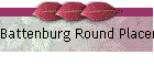 Battenburg Round Placemat