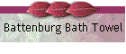 Battenburg Bath Towel