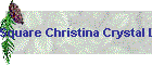 Square Christina Crystal Lace