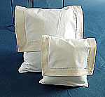 ivory color baby envelope pillows, envelope pillows.